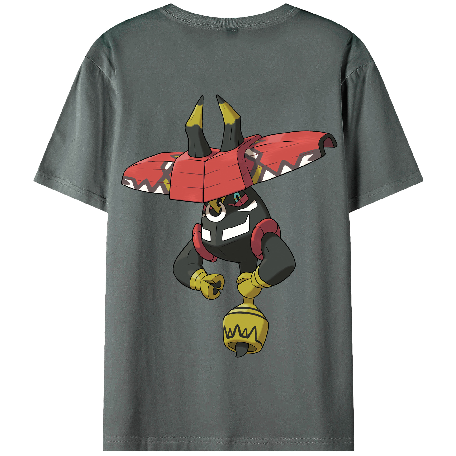 （画像用） ポケットモンスター Pokémon 綿100％半袖Tシャツ（背面プリント）